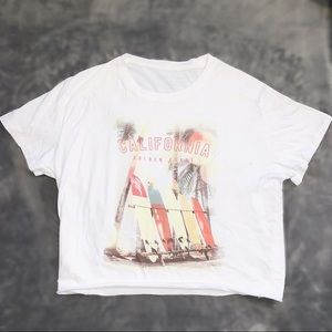 White California Graphic T-Shirt